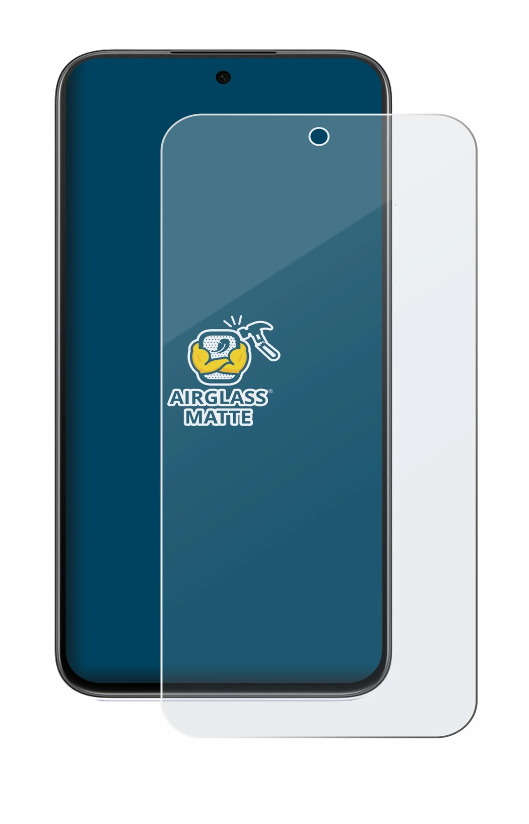 Image of the device Oppo K14 with a wide variety of screen protectors.