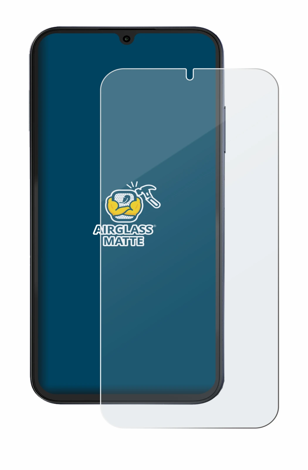 Image of the device Fossibot S7 with a wide variety of screen protectors.