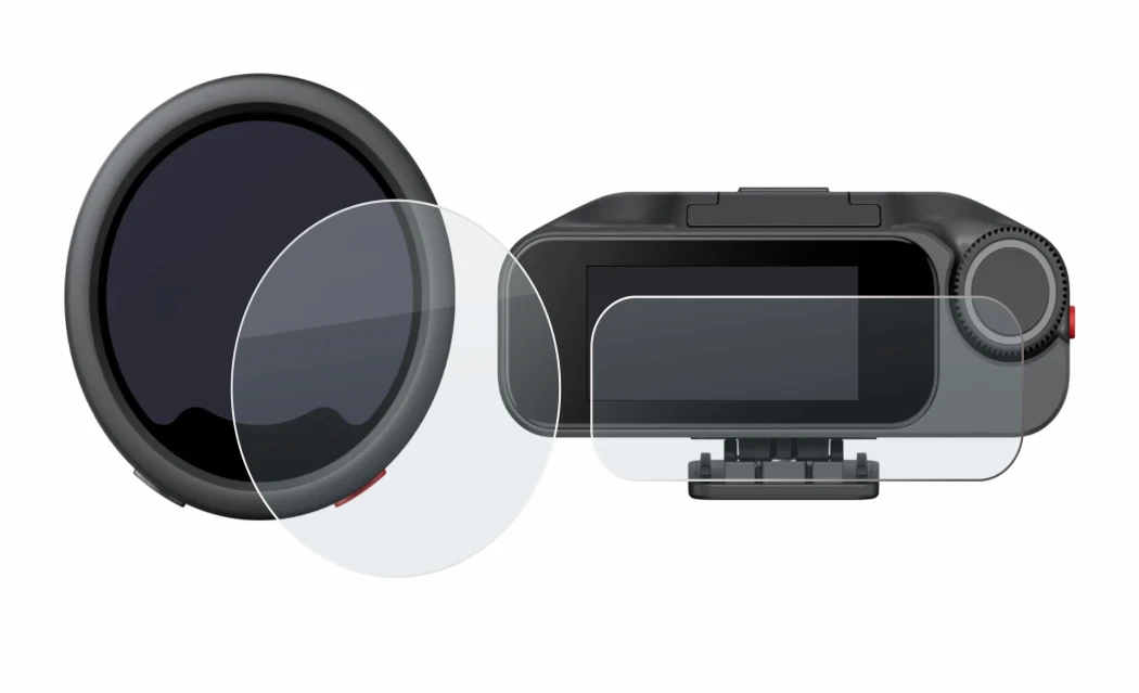 Image of the device Insta360 Mic Pro TX + RX with a wide variety of screen protectors.