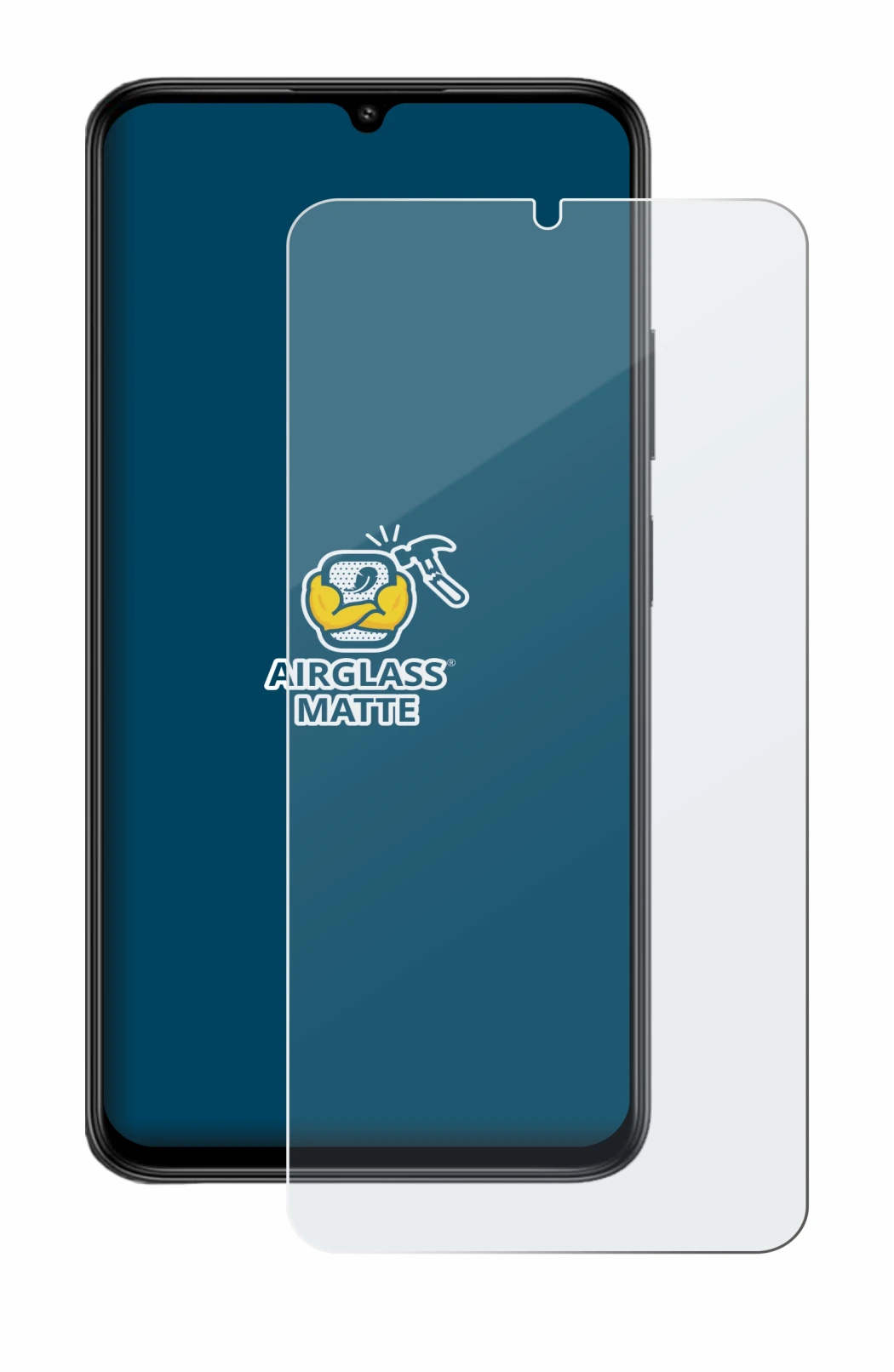 Image of the device Lava Bold N2 with a wide variety of screen protectors.