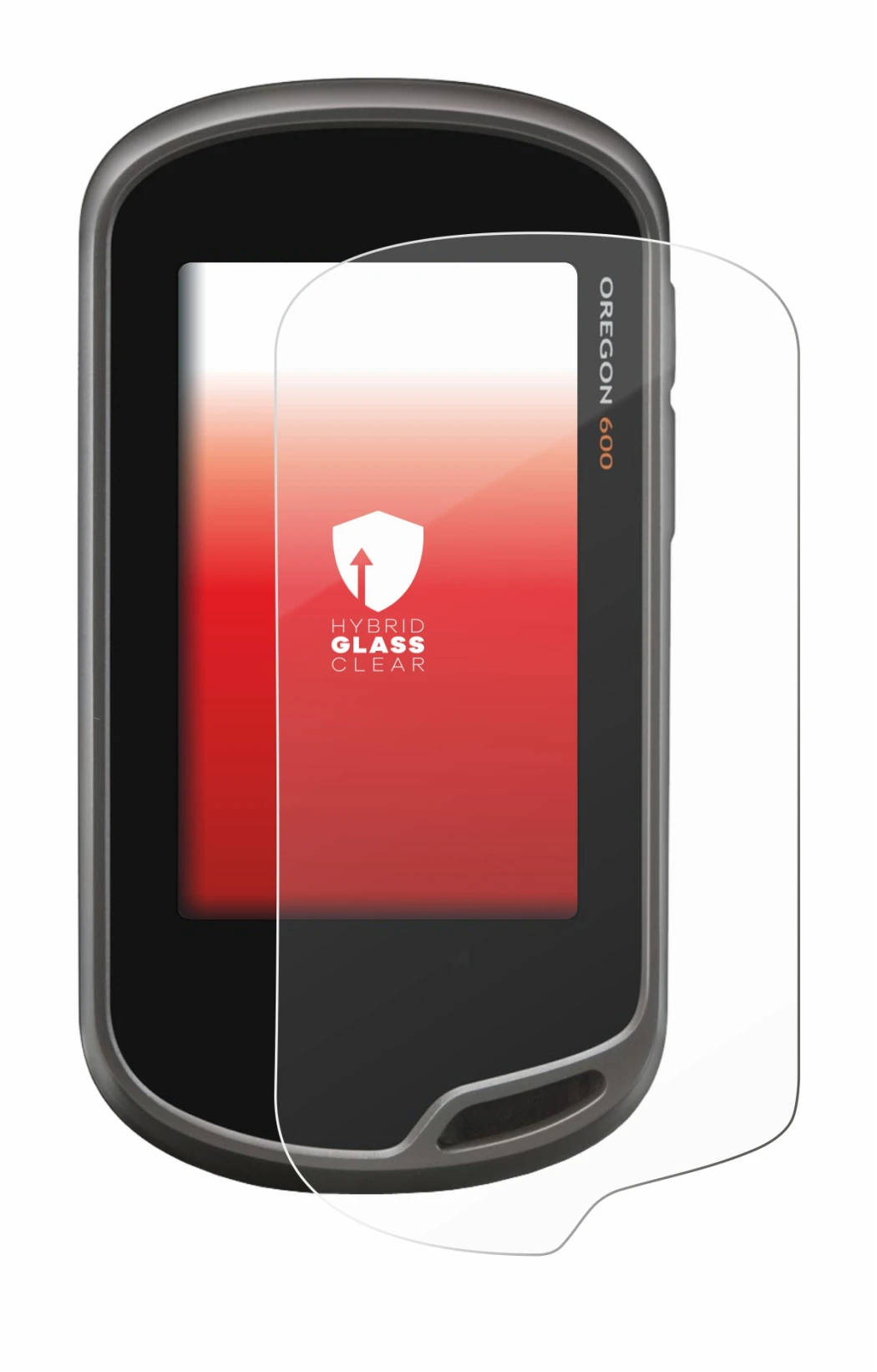 Image of the device Garmin Oregon 600 with a wide variety of screen protectors.