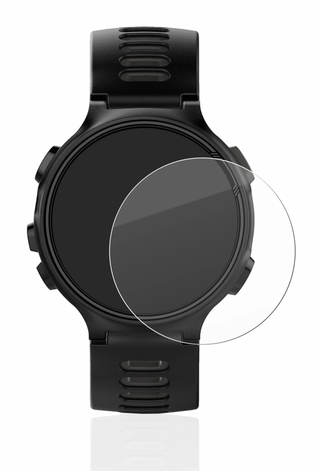 Image of the device Garmin Forerunner 735XT with a wide variety of screen protectors.