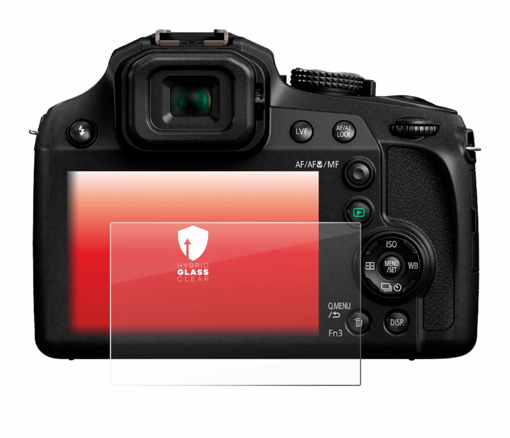 Image of the device Panasonic Lumix DC-FZ82 with a wide variety of screen protectors.