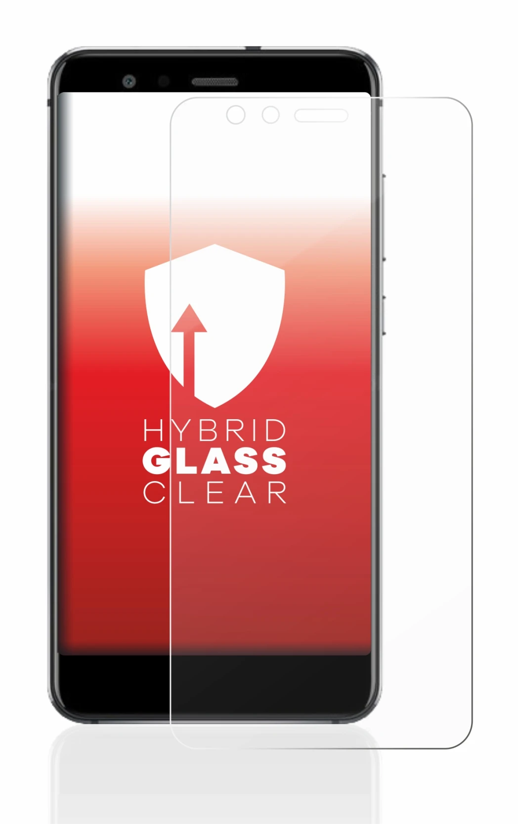 Image of the device Huawei P10 Lite with a wide variety of screen protectors.