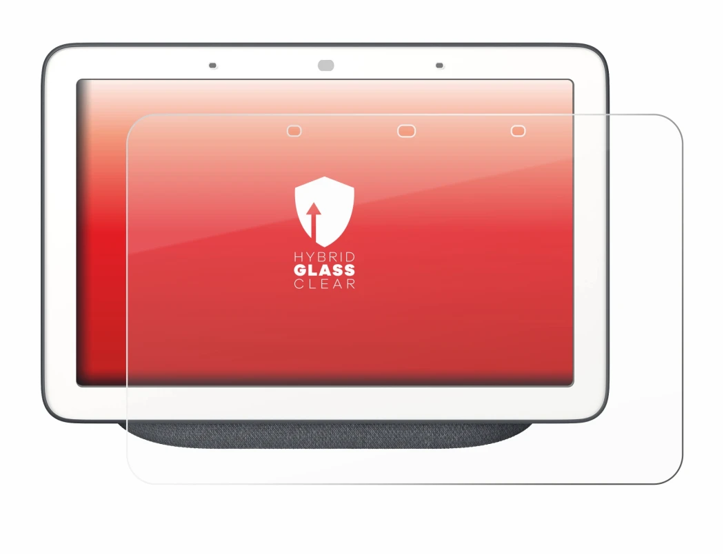 Image of the device Google Home Hub with a wide variety of screen protectors.