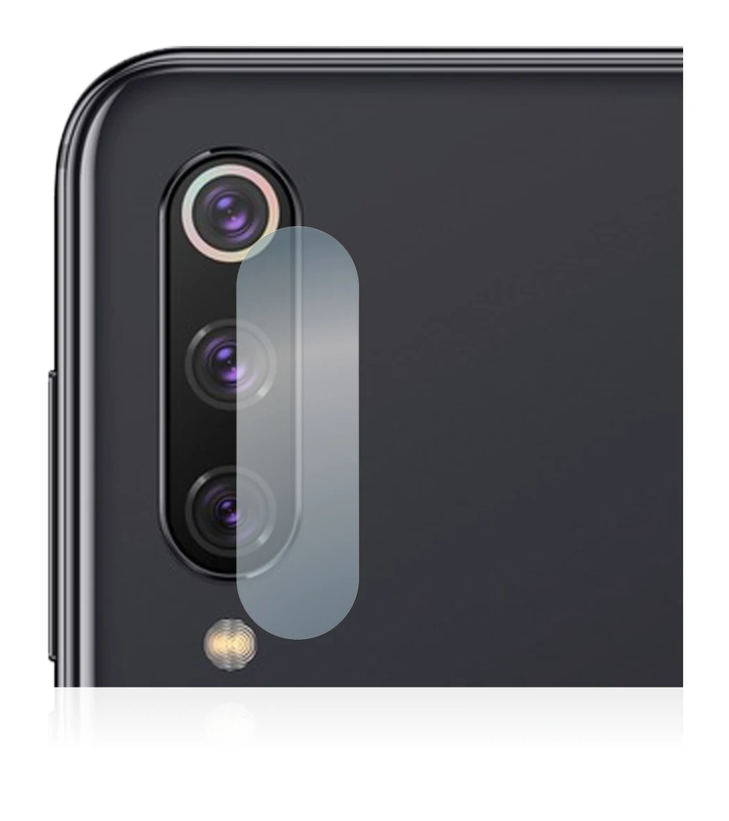 Image of the device Xiaomi Mi 9 SE (ONLY Camera Lens) with a wide variety of screen protectors.