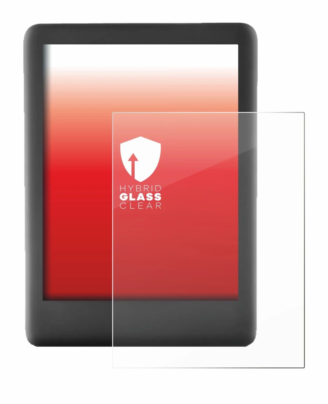 Image of the device Amazon Kindle 2019 (10th Gen.) with a wide variety of screen protectors.