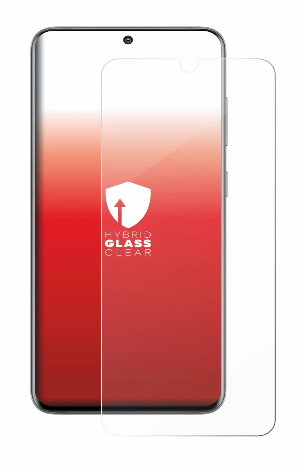 Image of the device Samsung Galaxy S20 with a wide variety of screen protectors.