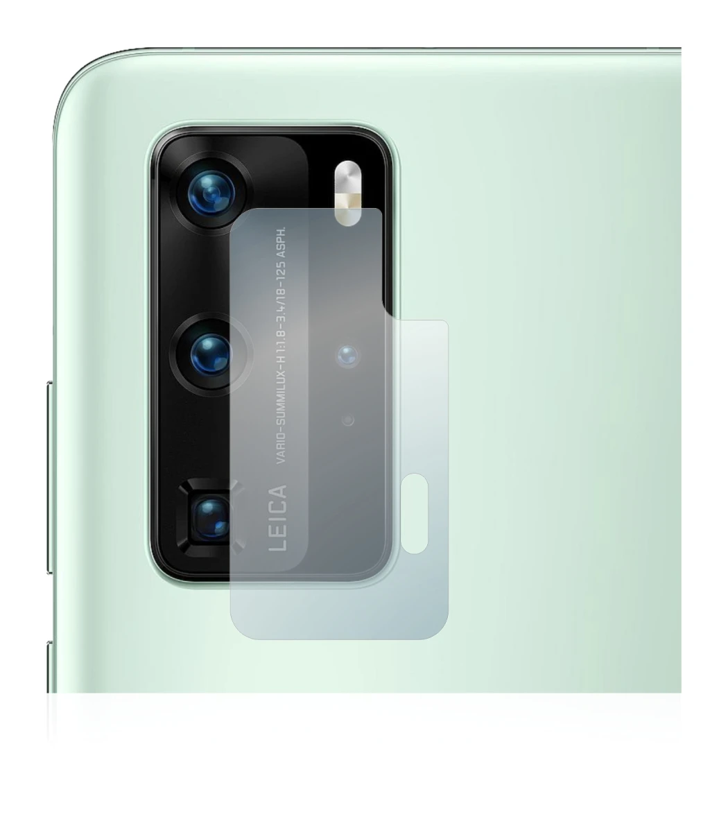 Image of the device Huawei P40 Pro (ONLY Camera Lens) with a wide variety of screen protectors.