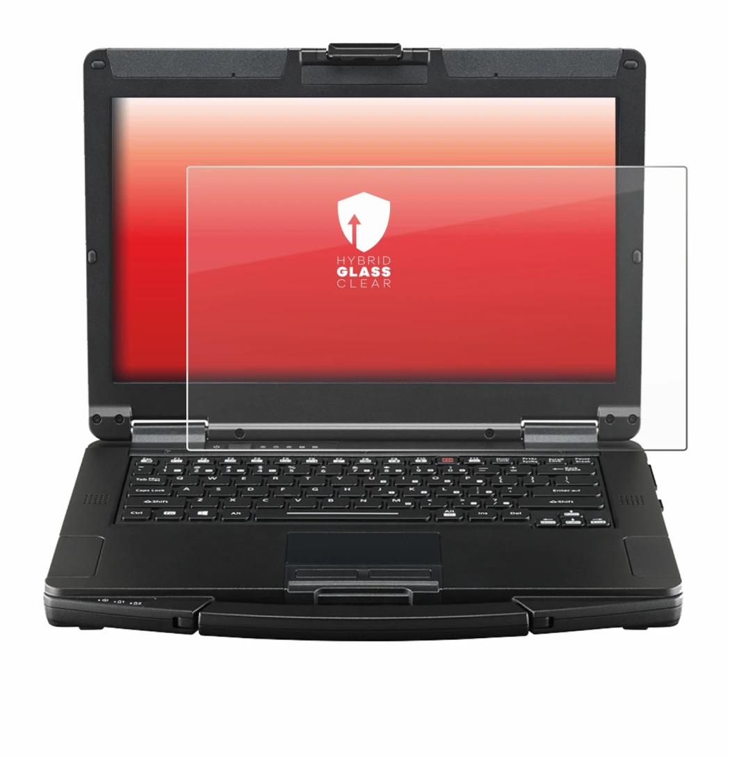 Image of the device Panasonic Toughbook FZ-55 Touch with a wide variety of screen protectors.