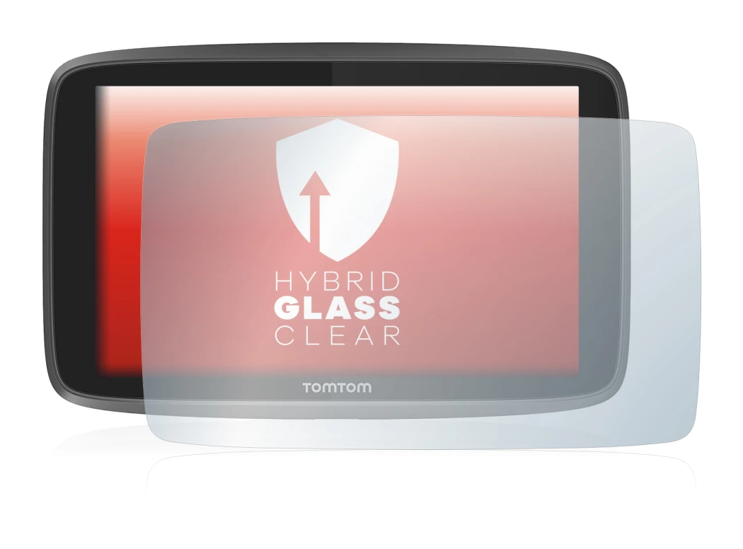 Image of the device TomTom Go Professional 6250 with a wide variety of screen protectors.