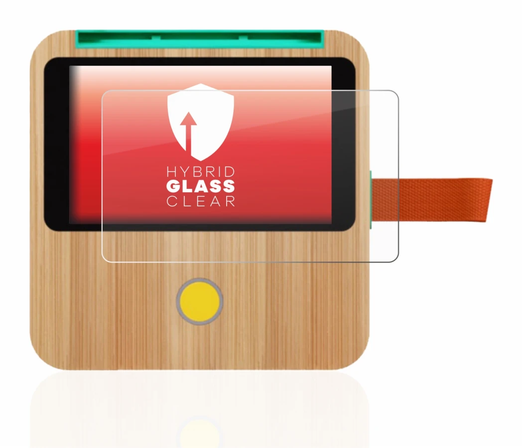 Image of the device tigerbox Touch with a wide variety of screen protectors.