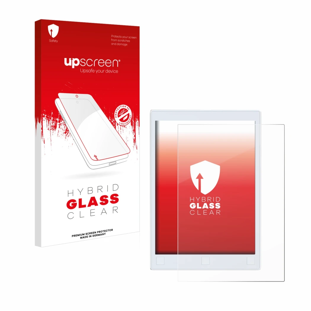 Front side of a product packaging with the brand logo upscreen. Next to it is the device reMarkable 2 shown with the correspon