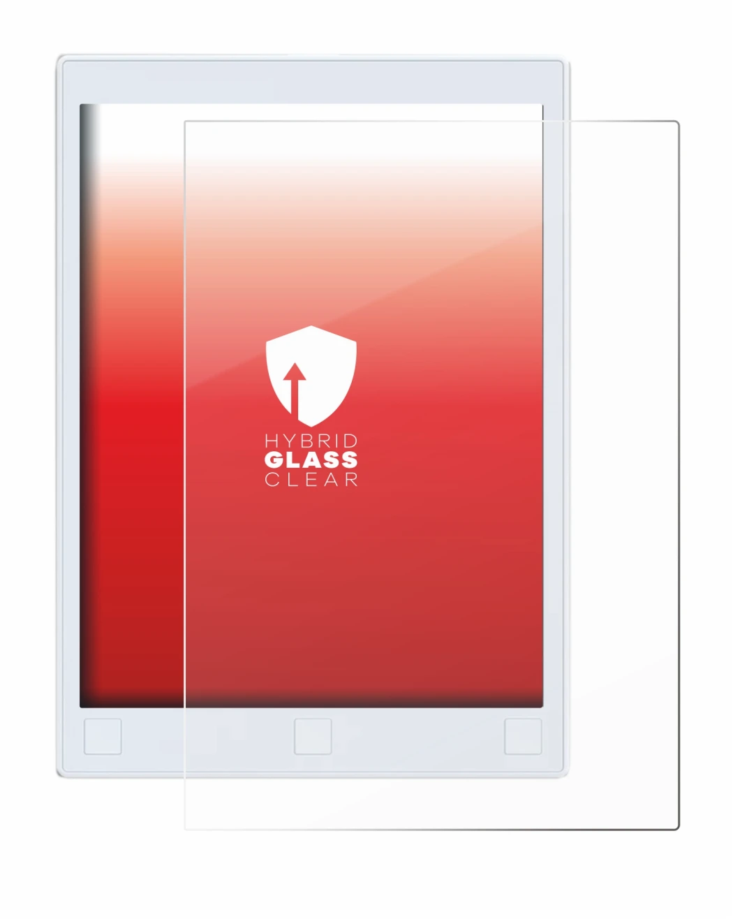 Image of the device reMarkable 2 with a wide variety of screen protectors.