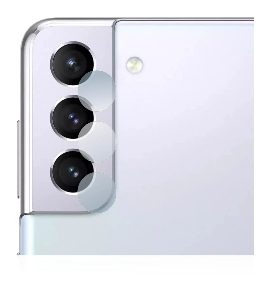 Image of the device Samsung Galaxy S21 5G (ONLY Camera Lens) with a wide variety of screen protectors.