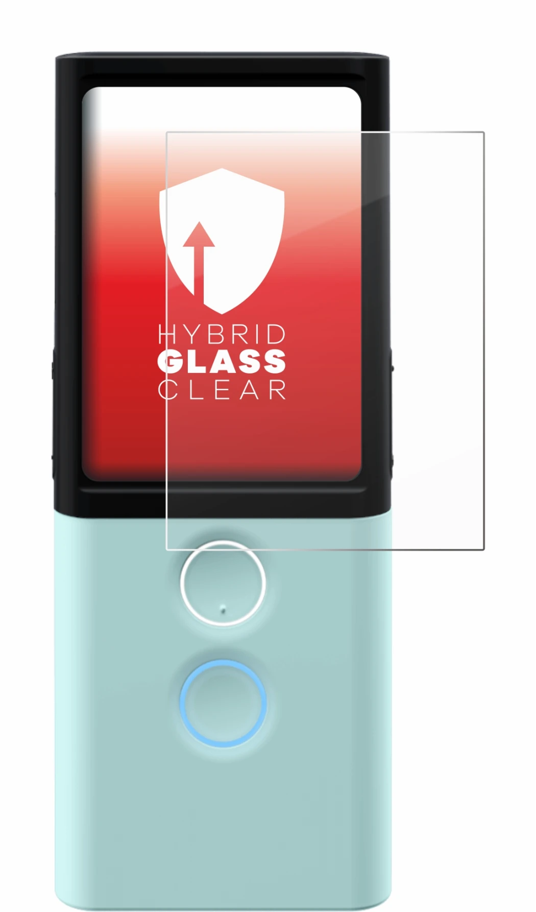 Image of the device Vasco Translator M3 with a wide variety of screen protectors.