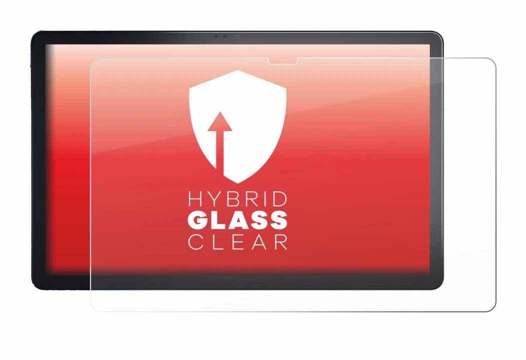Image of the device Lenovo Tab P11 Plus with a wide variety of screen protectors.