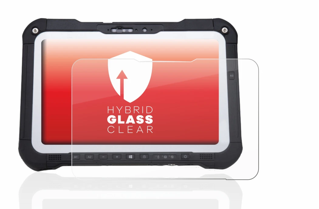 Image of the device Panasonic Toughbook FZ-G2 with a wide variety of screen protectors.