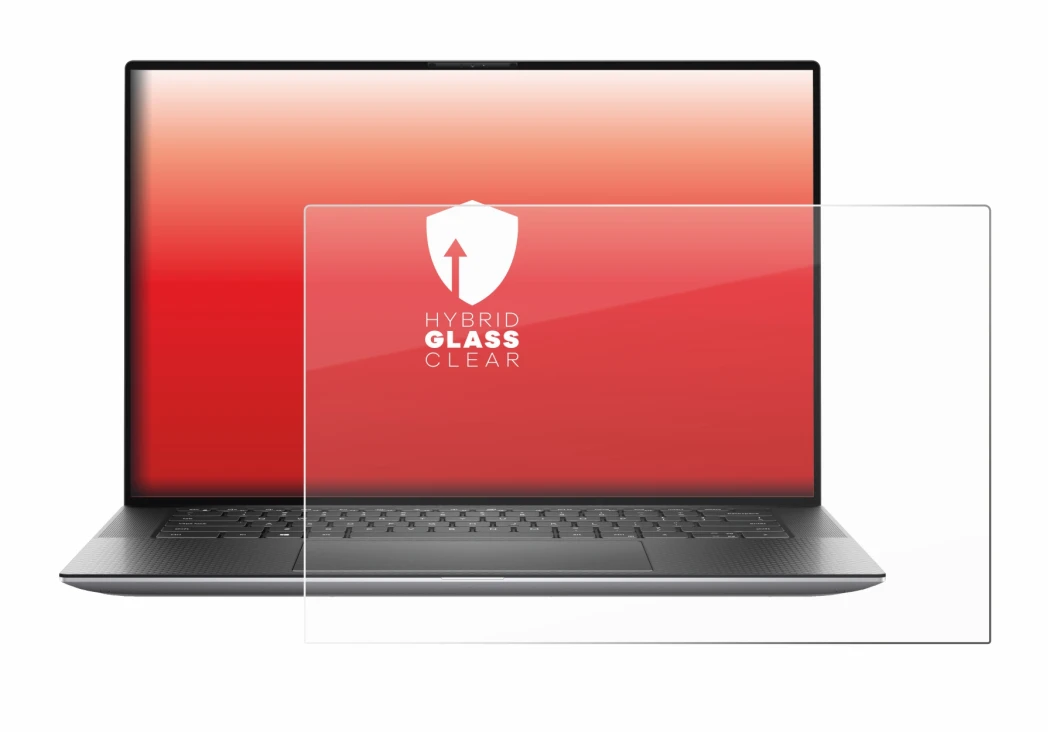 Image of the device Dell Precision 5560 with a wide variety of screen protectors.