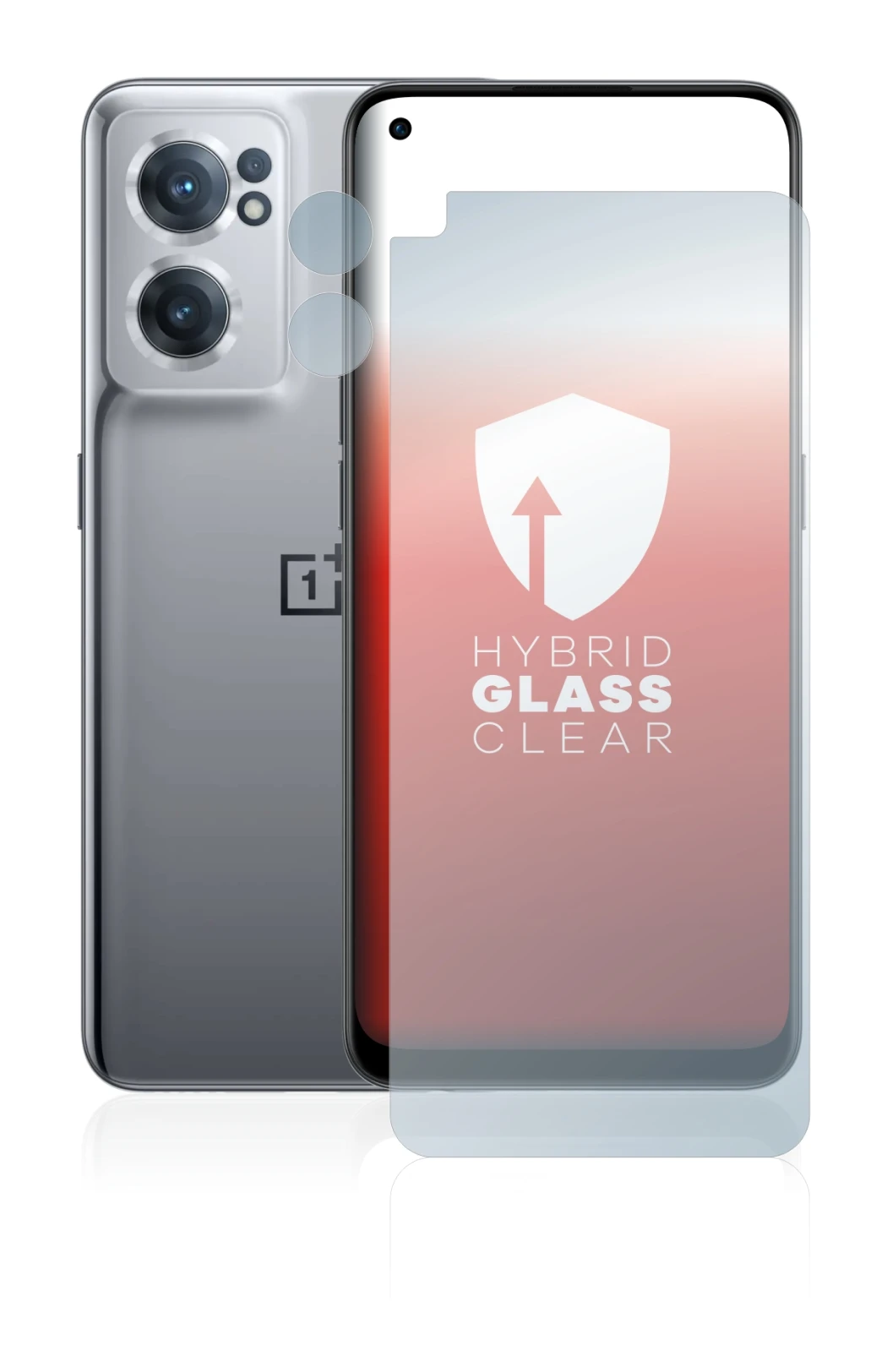 Image of the device OnePlus Nord CE 2 5G (Front+Camera) with a wide variety of screen protectors.