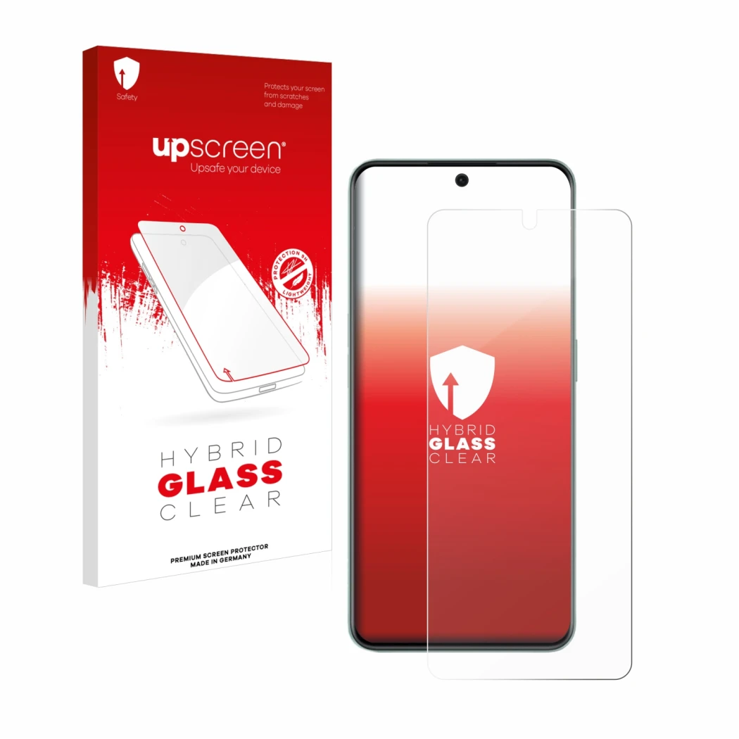 Front side of a product packaging with the brand logo upscreen. Next to it is the device OnePlus 10R shown with the correspond