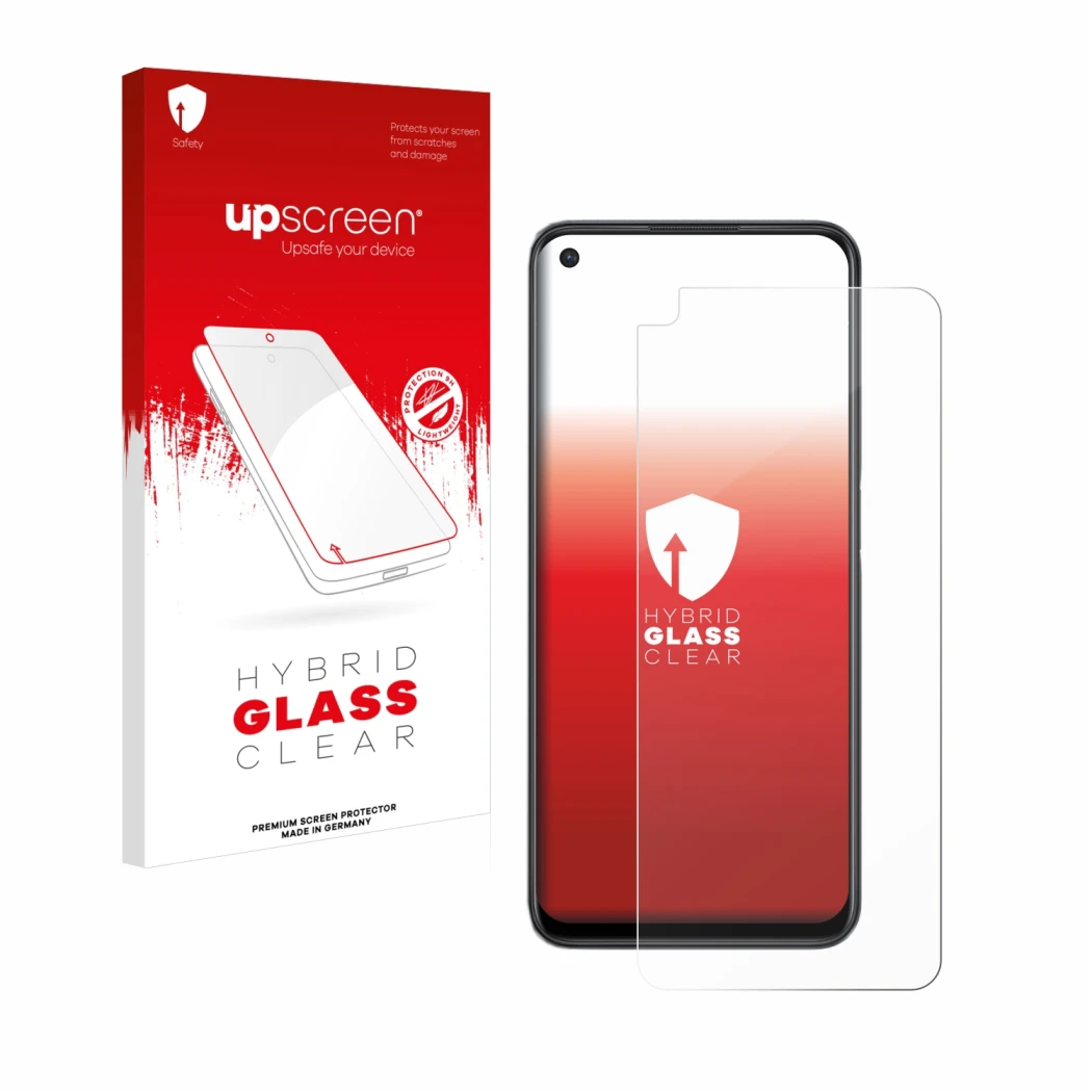 Front side of a product packaging with the brand logo upscreen. Next to it is the device OnePlus Nord CE 2 Lite 5G shown with 
