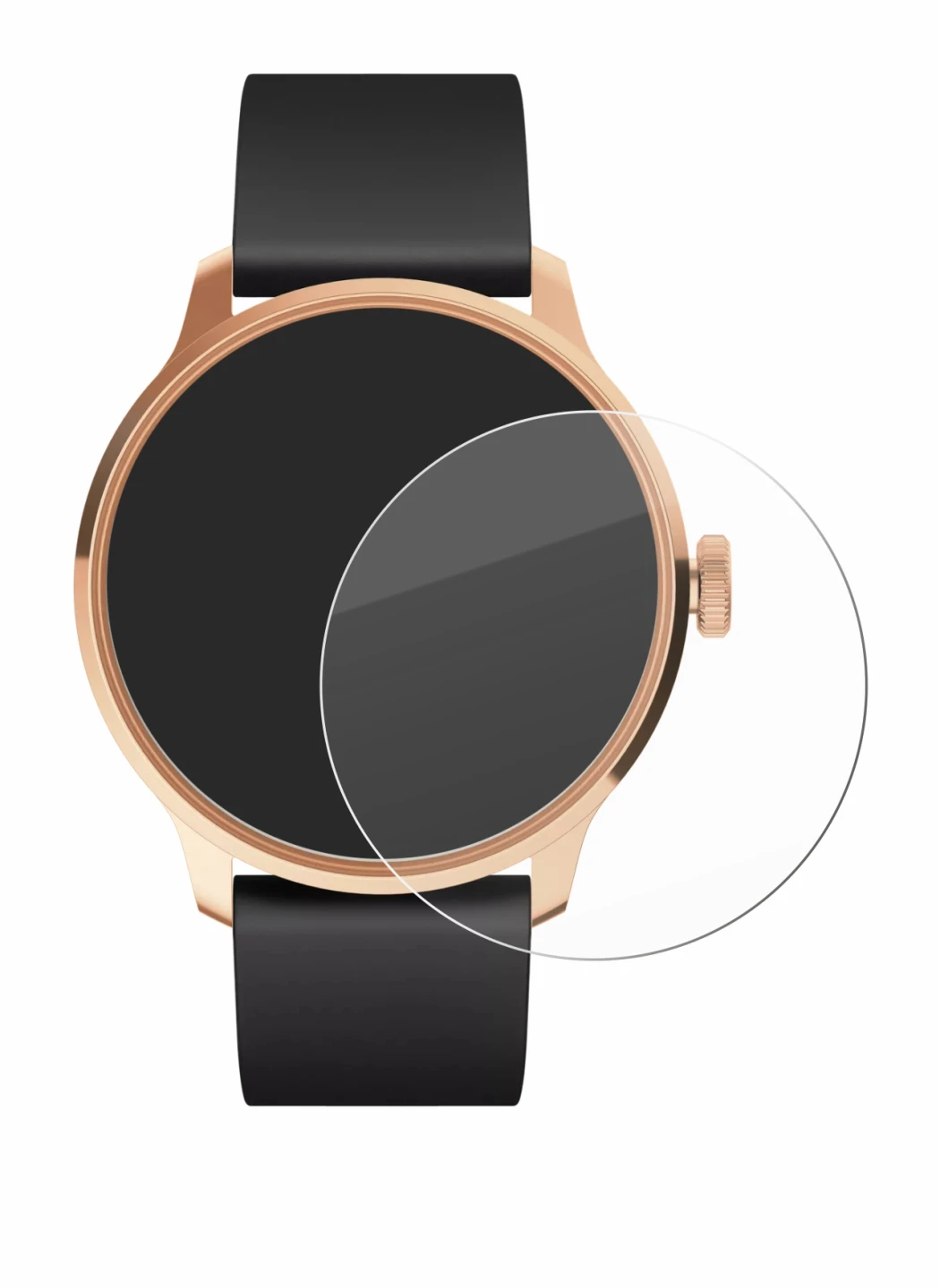 Image of the device Withings ScanWatch Light with a wide variety of screen protectors.
