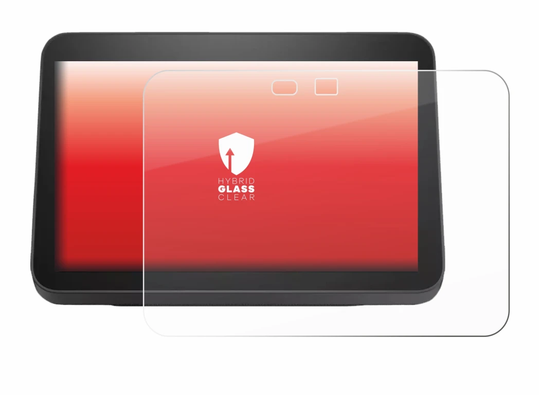 Image of the device Amazon Echo Show 8 2023 (3th Gen.) with a wide variety of screen protectors.