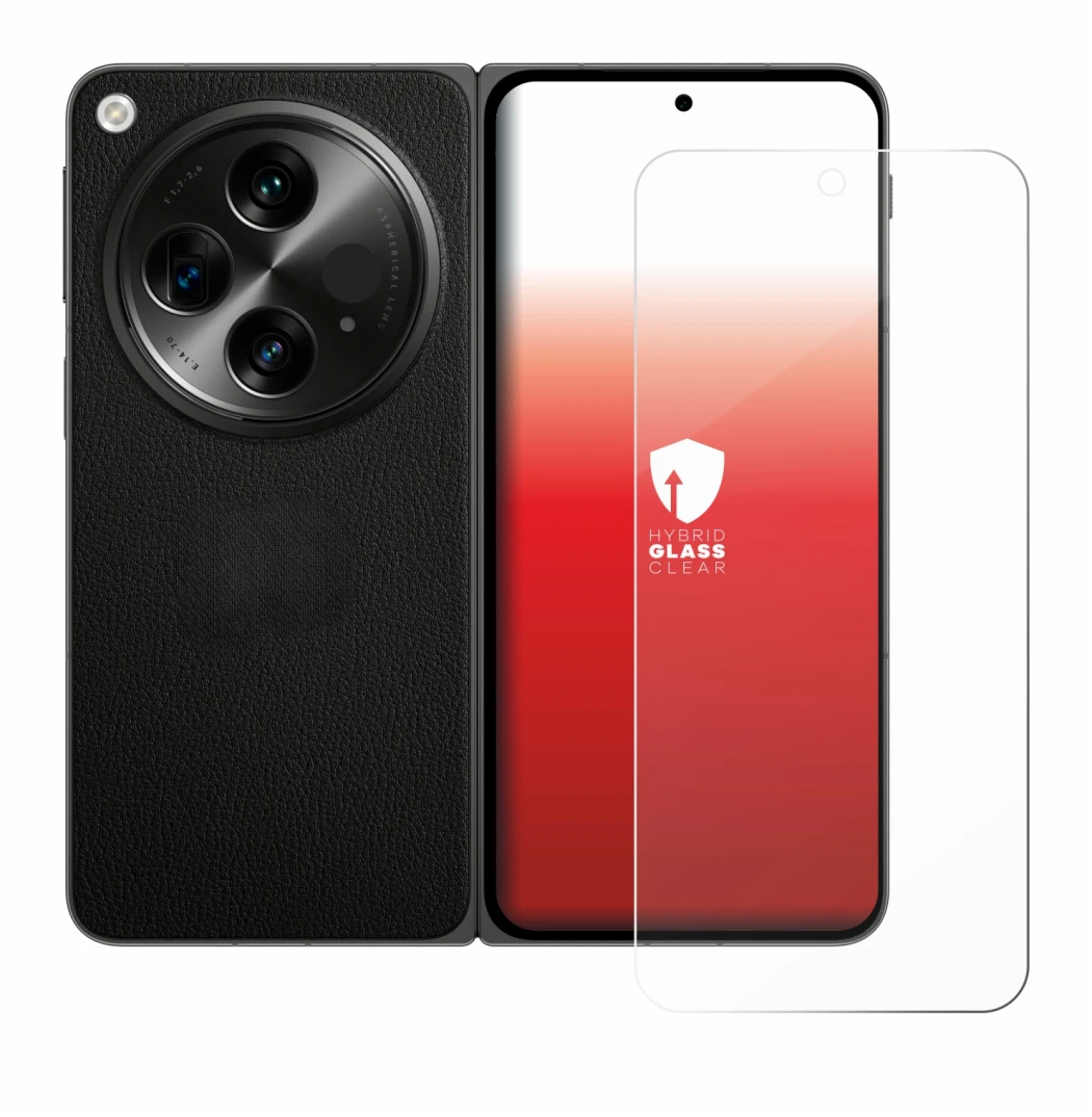 Image of the device OnePlus Open with a wide variety of screen protectors.