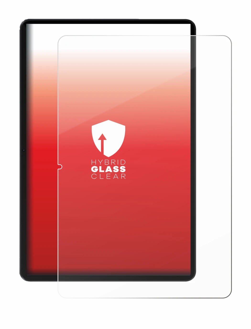 Image of the device Honor Pad 9 with a wide variety of screen protectors.