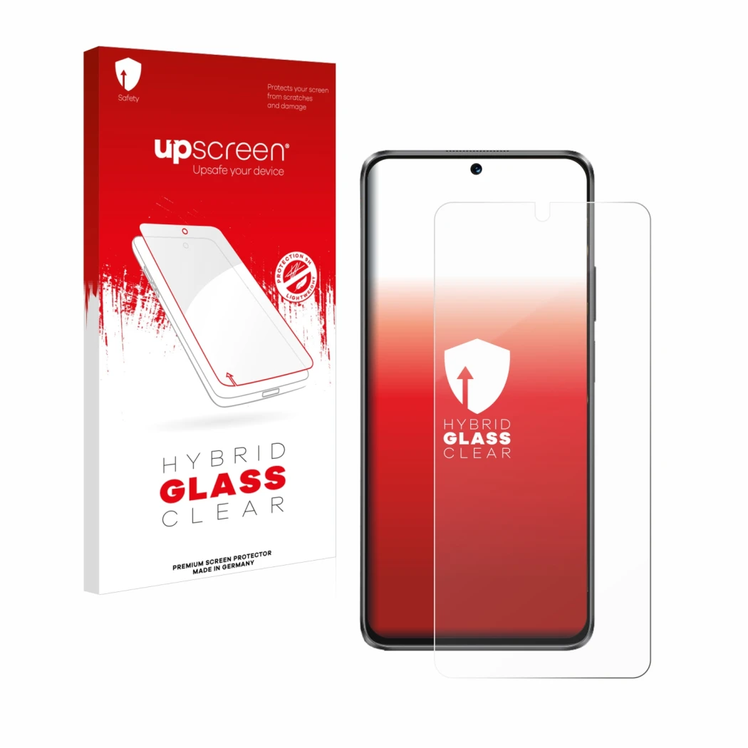 Front side of a product packaging with the brand logo upscreen. Next to it is the device Huawei Nova 12i shown with the corres