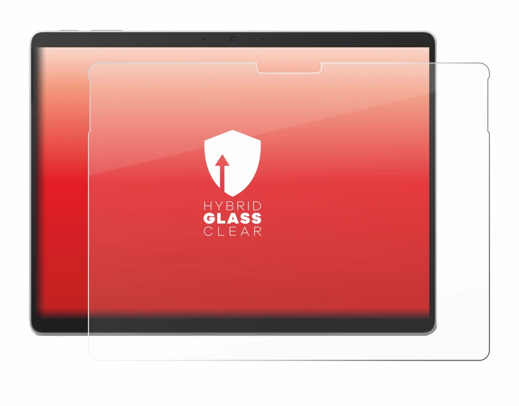 Image of the device Microsoft Surface Pro 10 with a wide variety of screen protectors.