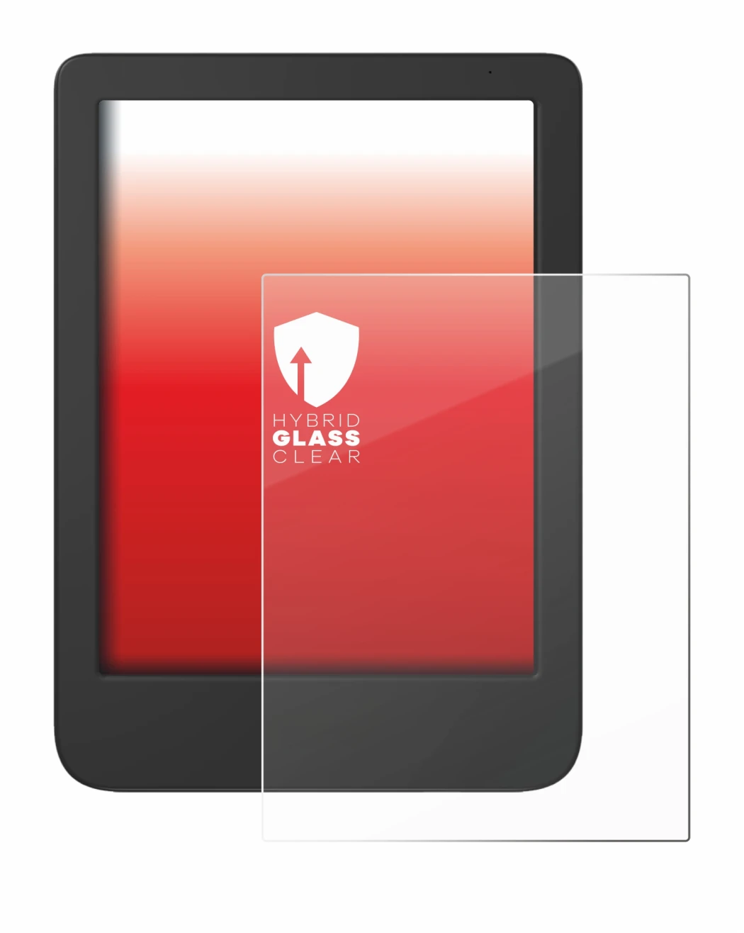 Image of the device Tolino Shine 5 2024 with a wide variety of screen protectors.