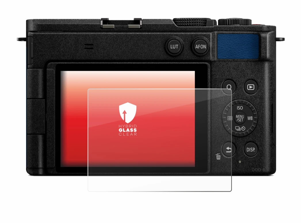 Image of the device Panasonic Lumix DC-S9 with a wide variety of screen protectors.