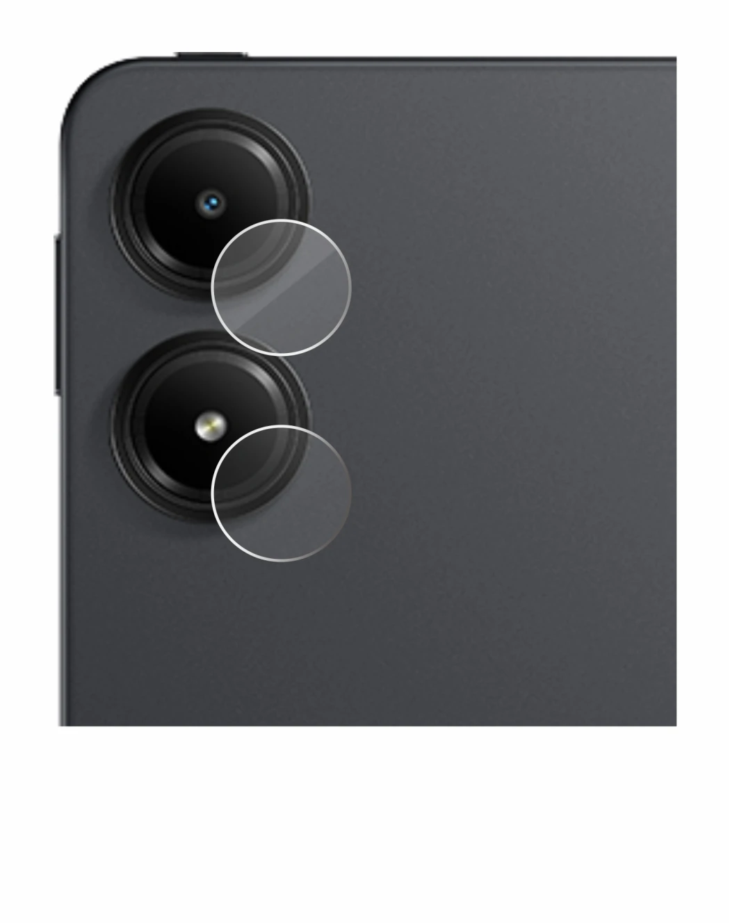 Image of the device Xiaomi Redmi Pad Pro (ONLY Camera Lens) with a wide variety of screen protectors.