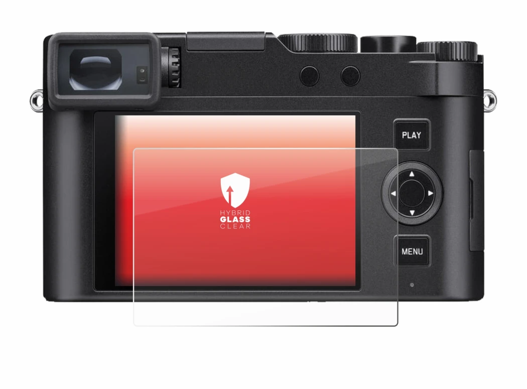 Image of the device Leica D-Lux 8 with a wide variety of screen protectors.