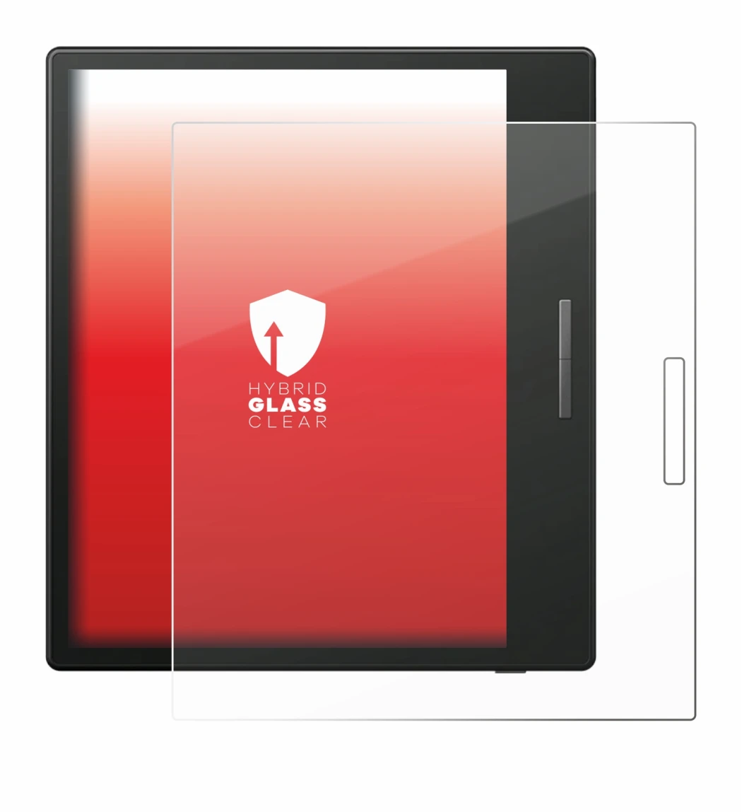 Image of the device Boox Go Color 7 with a wide variety of screen protectors.