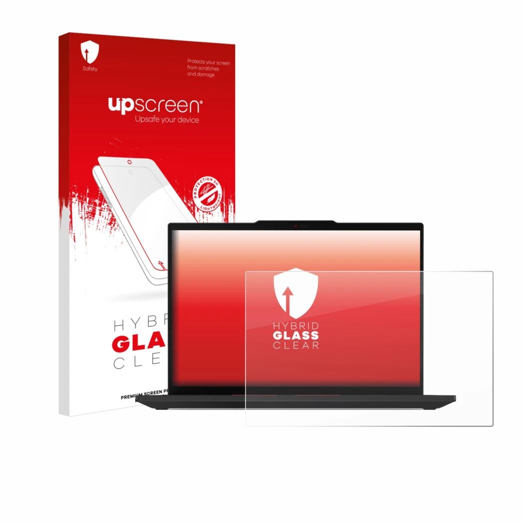 Front side of a product packaging with the brand logo upscreen. Next to it is the device Lenovo ThinkPad P14s Gen 5 14