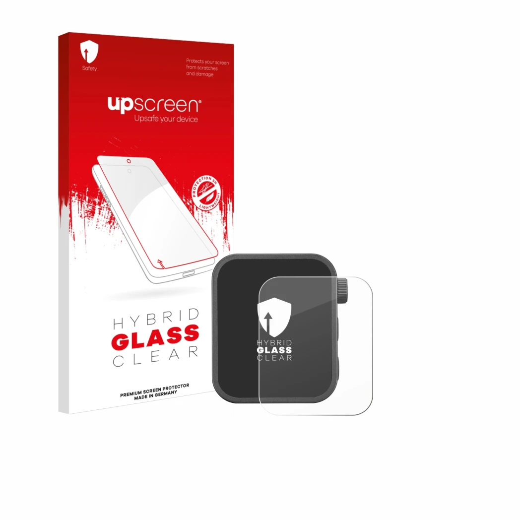 Front side of a product packaging with the brand logo upscreen. Next to it is the device Godox X3 shown with the corresponding