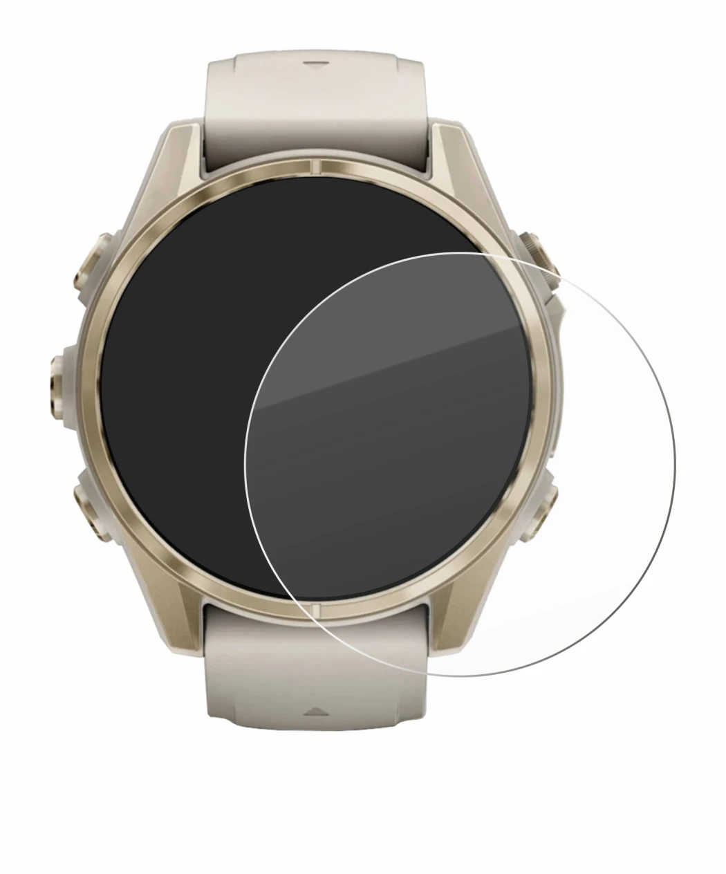 Image of the device Garmin Fenix 8 (43 mm) with a wide variety of screen protectors.
