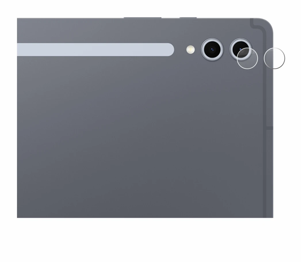 Image of the device Samsung Galaxy Tab S10 Ultra 5G (ONLY Camera Lens) with a wide variety of screen protectors.