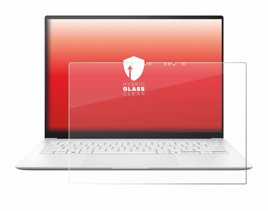 Image of the device ASUS ZenBook S 14 UX5406 with a wide variety of screen protectors.