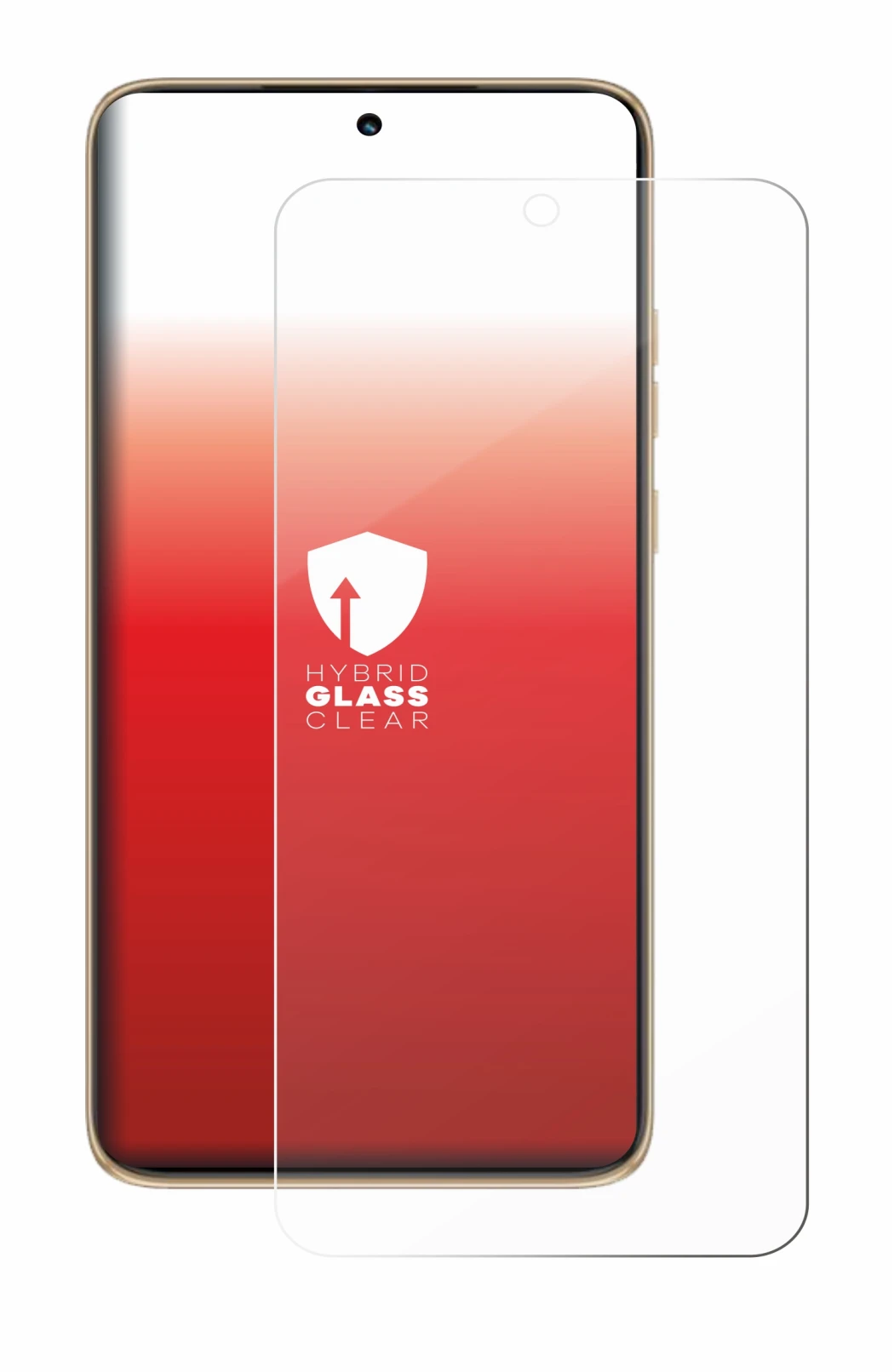 Image of the device Motorola Edge 50 Neo with a wide variety of screen protectors.