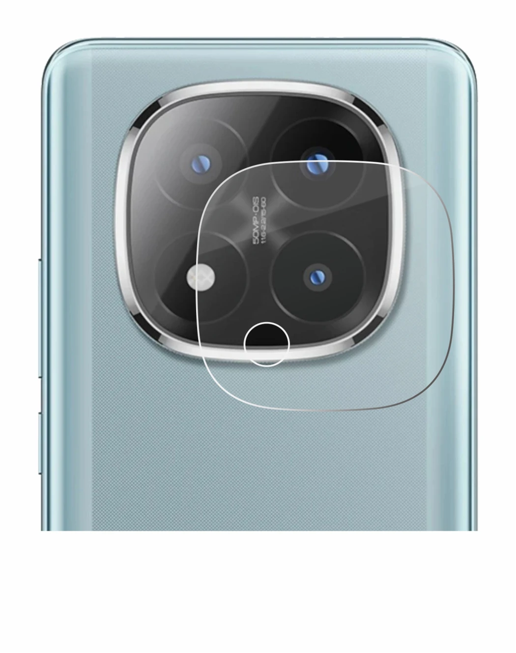 Image of the device Xiaomi Redmi Note 14 Pro Plus (ONLY Camera Lens) with a wide variety of screen protectors.