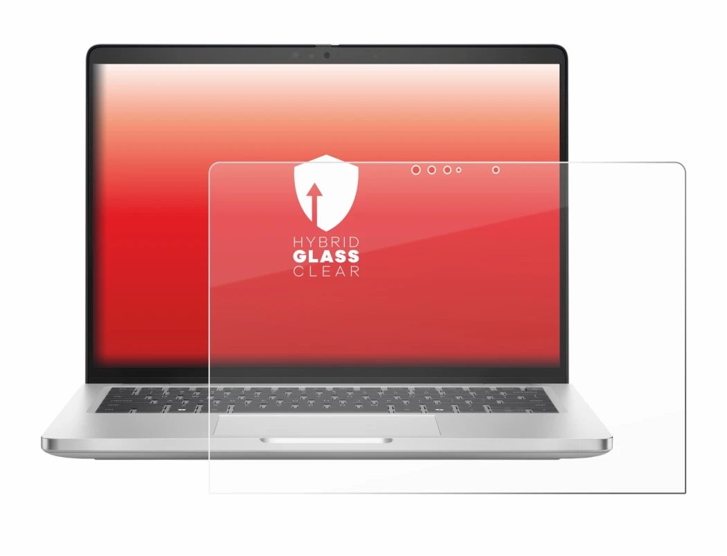 Image of the device Dell Pro 14 Plus 2-in-1 PB14250 with a wide variety of screen protectors.