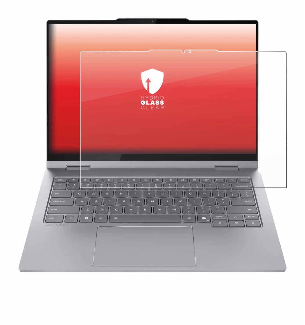 Image of the device Lenovo ThinkBook 14 2-in-1 Gen 5 with a wide variety of screen protectors.