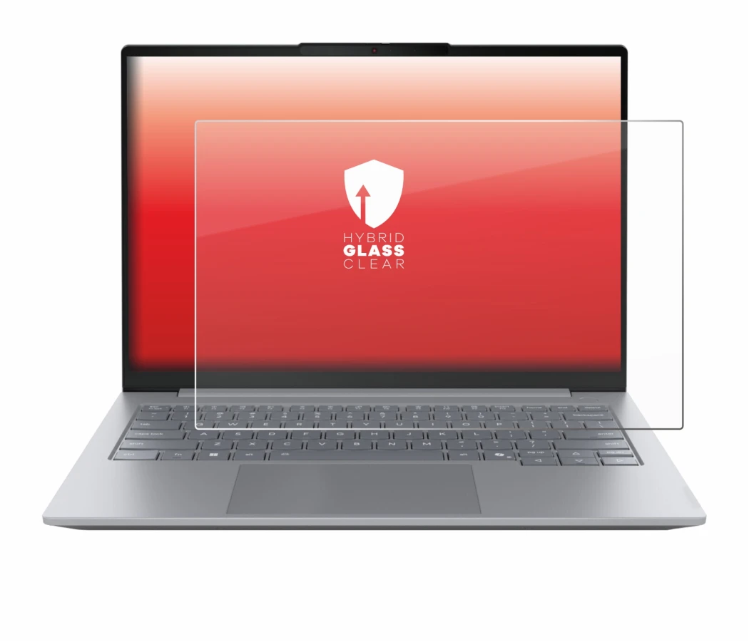 Image of the device Lenovo ThinkBook 14 Gen 8 with a wide variety of screen protectors.