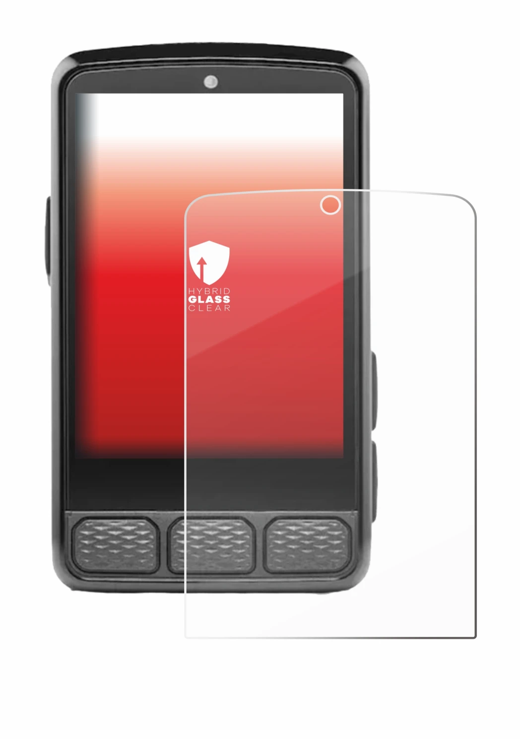 Image of the device Wahoo Elemnt Roam V3 with a wide variety of screen protectors.