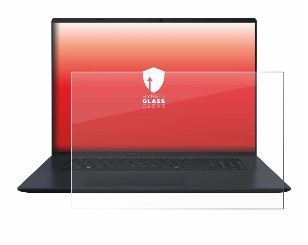 Image of the device ASUS Vivobook 18 M1807 with a wide variety of screen protectors.