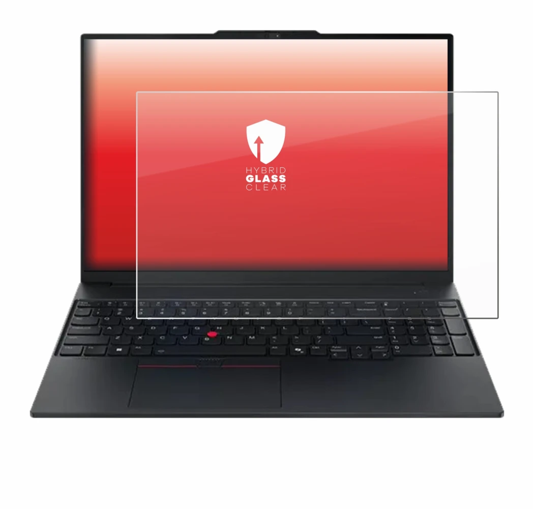 Image of the device Lenovo ThinkPad E16 Gen 3 with a wide variety of screen protectors.